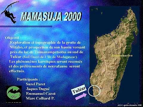 Diapo : 3/6 -OBJECTIFS - MAMASUJA 2000