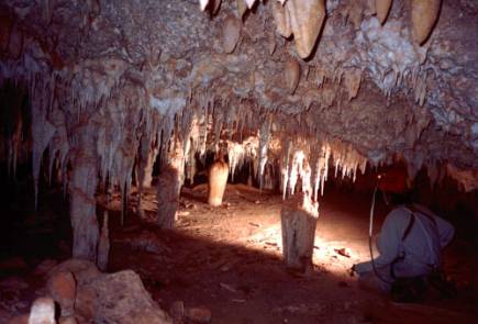La grotte de l'Aviavy, la salle terminale